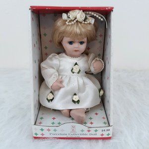 Vintage Merry Brite 6" PORCELAIN COLLECTIBLE DOLL